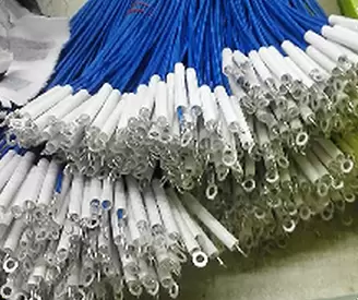 Acrylic coated fiberglass sleeve used for Wire harness of New Energy Vehicles