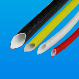 Silicone rubber fiberglass sleeving (inside rubber & outside fiber)-SB-SRS-70